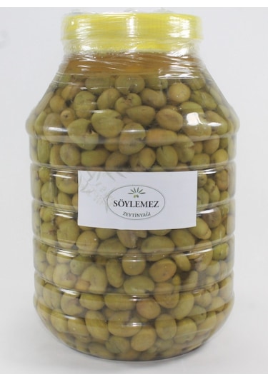 Söylemez Zeytincilik Ev Yapımı Hatay Taş Kırma Yeşil Zeytin 5 KG