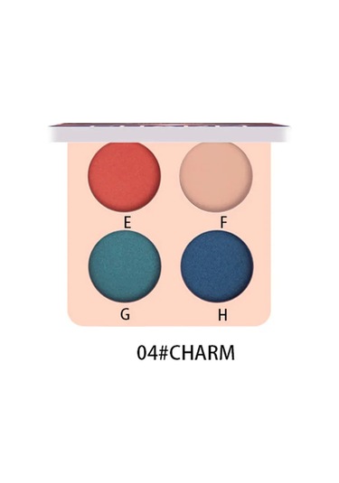 Mod Göz Farı Paleti 9'lu Mat Göz Farı Paleti Parıltılı Göz Farı Makyaj Nude 04 C01