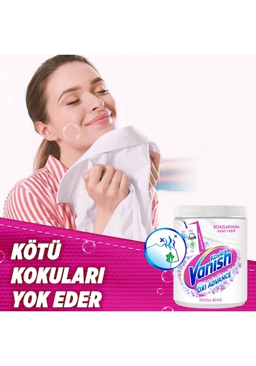 Vanish Kosla Multipower Oxi Advance Beyazlar İçin Leke Çıkartıcı & Deterjan Güçlendirici Toz 800 G