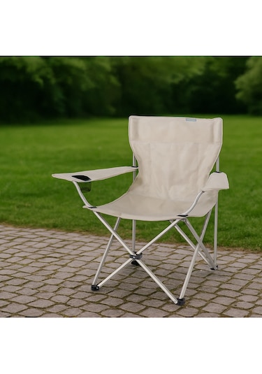 Uniqamping Pro Xl Katlanır Kamp Sandalyesi Bej