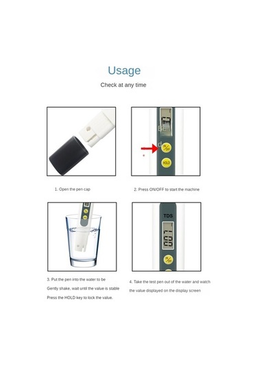 Tds Metre Dijital Su Test Cihazı - Ev Için, Kuyu Ng0x8x
