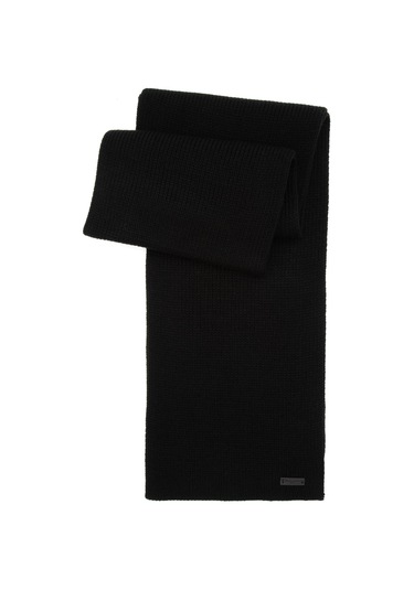 Pierre Cardin Erkek Siyah Kaşkol 50318144-001 Siyah