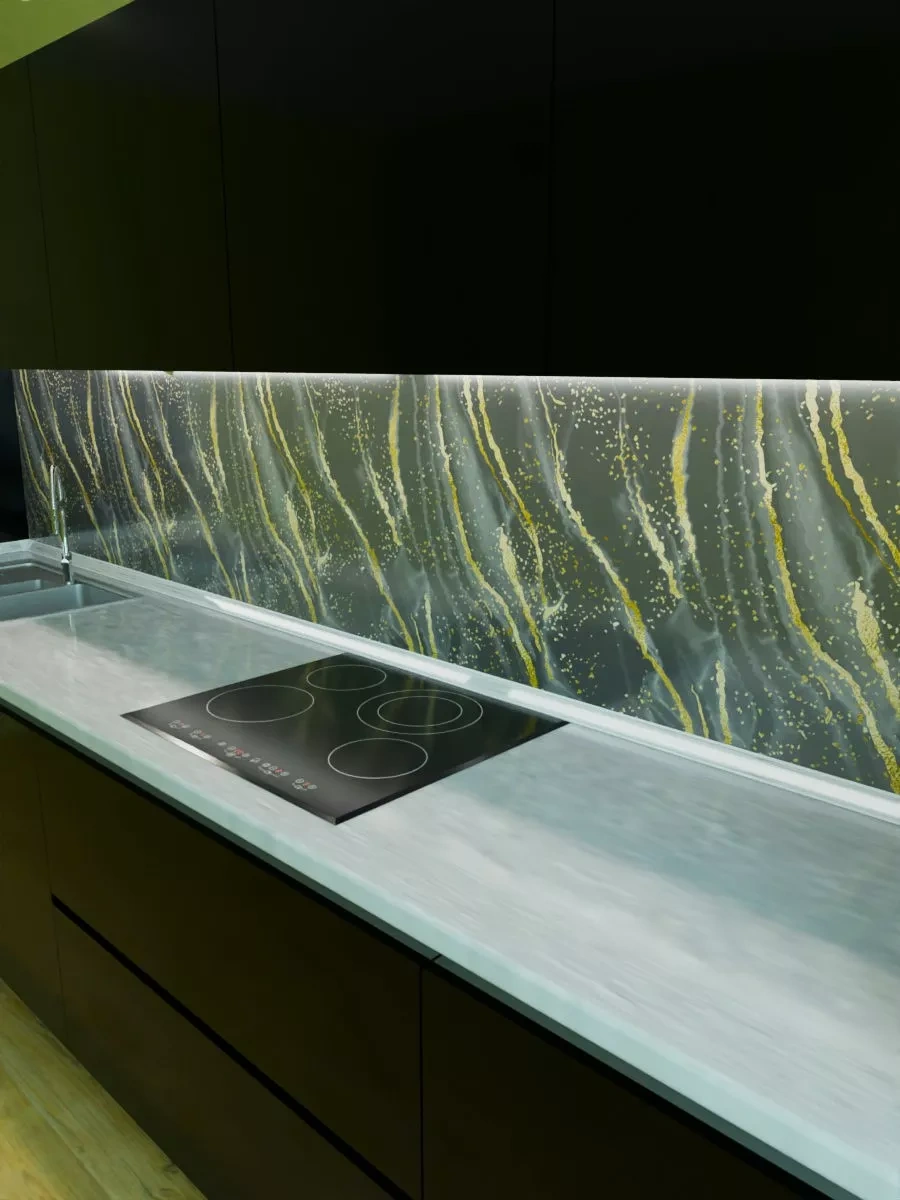 Steindorf Ev İçin Plastik Mutfak Önlüğü 3000x600 Mm 170734501