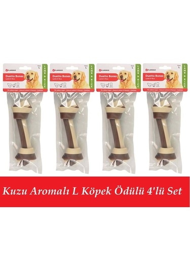 Flamingo Duetto Kemik Kuzu Ve Pirinç Large 4 Adet