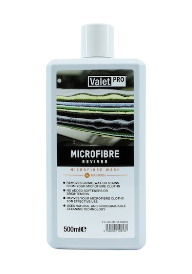 Valet Pro Microfibre Reviver Mikrofiber Bez Yıkama Şampuanı  500ml