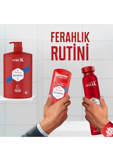 Old Spice Whitewater Erkekler İçin Duş Jeli Ve Şampuan 1 L