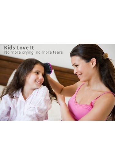 Land Of Myth Lom11015 Dolaşık Saç Açma Tarağı Rose Pink Black