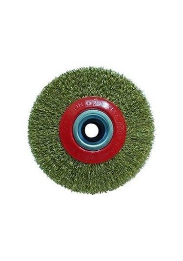 Sarı Telli Daire Fırça 125x25 Mm
