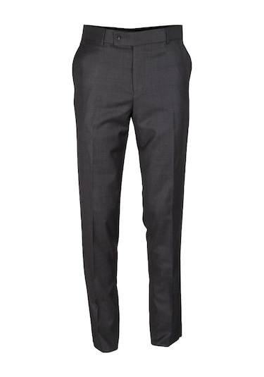 Erkek Gri Kumaş Pantolon Normal Kesim Rar01185 Gri
