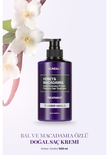 Kundal Honey & Macadamia Amber Vanilla Protein Treatment 500 ML