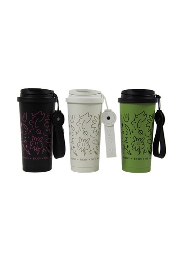 Shotay Termos Matara 550 Ml. Siyah Sht-st-8913 Yeşil