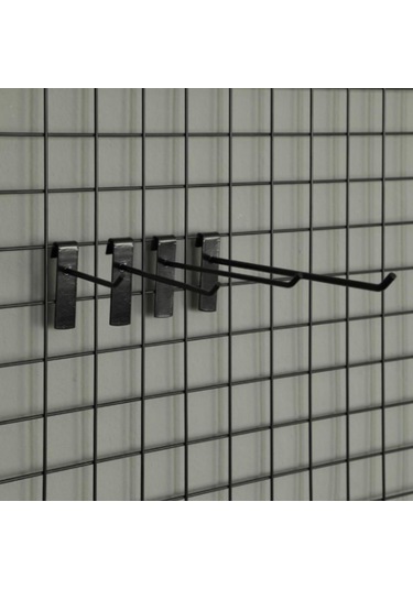 Rafburada 50 Adet Tel Pano Kancası - Aksesuar Kancası 25 cm