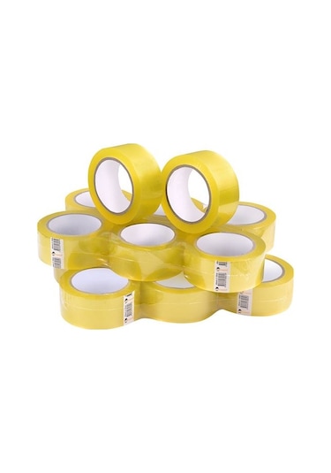 Koli Bandı 45Mm x 100 Mt Paket Koli Bandı 12 Adet