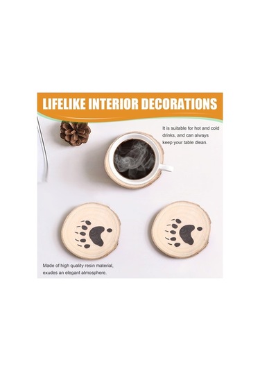 Ulzyvf Yapımı Yalıtım Seti Renkli Reçine Pedleri El Çok Bardak Altlığı Yj Çok Renkli