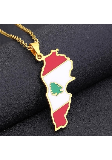 Titanyum Çelik Lübnan Haritası Ve Bayrağı Kolye Ucu Paslanmaz Çelik Yağ Damlası Kolye Erkek Ve Kadın Titanyum Çelik Takı Gümüş Titanyum Çelik Lübnan Haritası Ve Bayrağı Kolye Ucu Paslanmaz Çelik Yağ Damlası Kolye Erkek Ve Kadın Titanyum Çelik Takı Gümüş