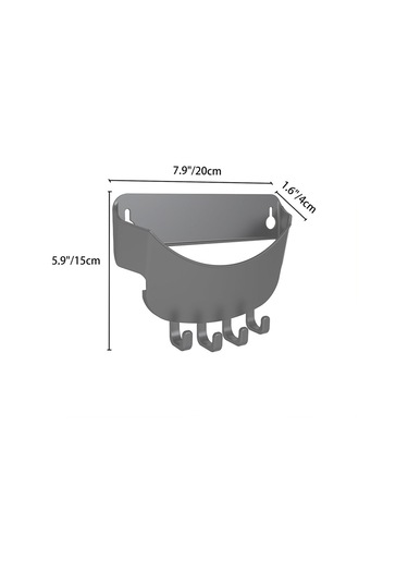Suntek Giriş Odası Yatak Odası Sundurma Gri 1 Adet Için Kanca