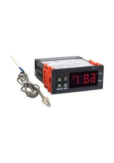 Flybuy Zfx-7016k 10a Dijital Sıcaklık Termostatı, 12v Kuluçka Dondurucu Buzdolabı İçin Optimize Edilmiş