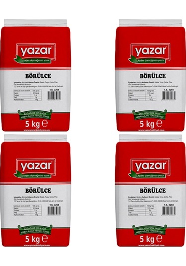 Yazar Börülce 4 x 5 K G