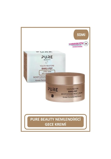 Pure Beauty Youth Restore Nemlenlendirici Gece Kremi 50 ML