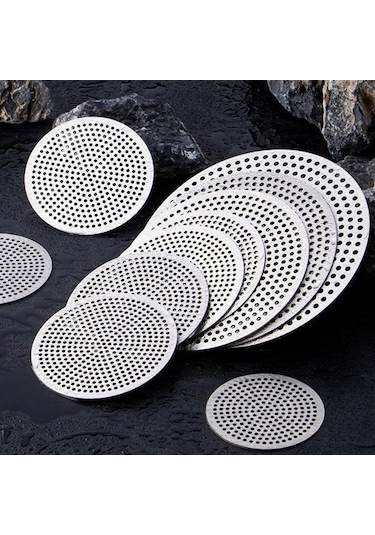 Joyhub Mingjin Shop2 Çap 135mm Tarzı 304 Paslanmaz Çelik Yuvarlak Yer Sifonu Kapağı, Saç Filtresi, Banyo, Bahçe, Tuvalet, Enkazın Tahliyeyi Tıkamasını Önleyin Nsjf0n Renkli Çok Renkli