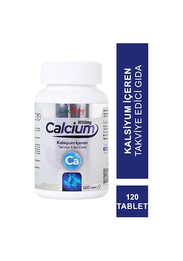 Leeroy Calcium 1000 MG 120 Tablet