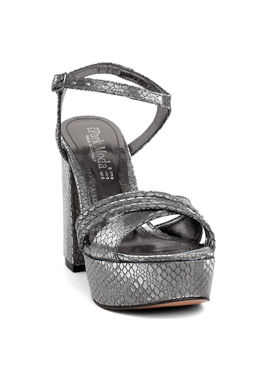Miss Park Moda Pm08 K2044 Kadın Platform Ayakkabı Platin-platin Platin