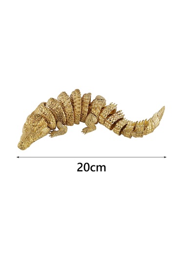 Suntek Timsah Heykelcik Simülasyon Modeli Oyuncak Hediye 20 Santimetre