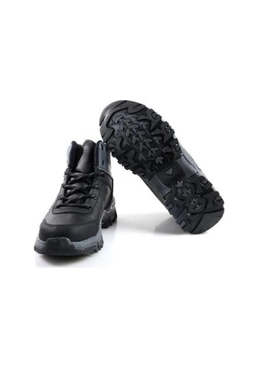 Cool Alfa Siyah Erkek Kauçuk Taban Kaymaz Softshell Outdoor Bot 001