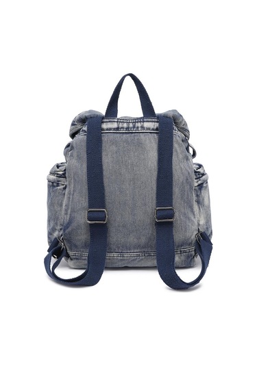 Denim Kot Kumaşı Kadın Sırt Çantası Barcelona 3217 001