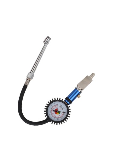 Suofeng 12 Bar Alüminyum Lastik Basınç Test Cihazı, 55mm Ekran, Çift Ölçüm Birimi, Bakır Otomatik Tutucu, Hava Sızıntısı Yok