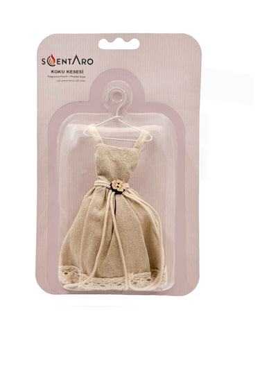 Kutulu Gül Kokulu Elbiseli Kese