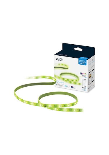 Wiz Renkli Ambiyans Akıllı Led Şerit 2 M - Güç Adaptörü Dahildir