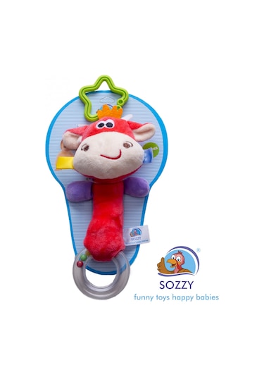 Sozzytoys Halkalı İneğim - Szy112 Açık Gri