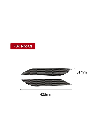 Padalink Nıssan 350z Z33 03-08 Karbon Fiber Farj Kaşlığı - 2'li Set, Kolay Montaj
