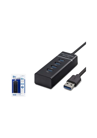 4 Lu Usb Çoğaltıcı Bilgisiyarlar Için Hub Usb 3.0 4 Port 30cm