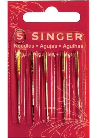 Singer 2045 Jarse İğnesi 16 Numara (5li)