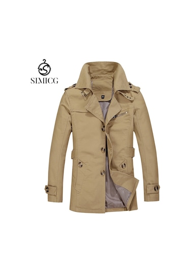 Çok Yönlü Günlük Erkek Ceketi Haki