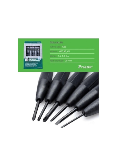 Proskit 8Pk2061 Saatçi Tornavida Seti