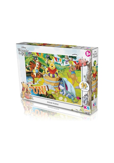 Winnie The Pooh Kutulu Puzzle/yapboz 100 Parça