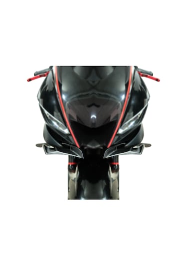 GP Kompozit Yamaha R25 2019-2024 Uyumlu Winglet Siyah