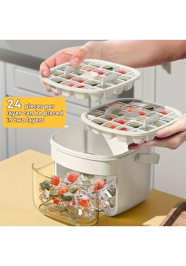 Ganzhoushop Yapım Makinesi Kırmızı-1 Kalıbı, Gıda Buz Küpü Yapma Makinası Bordo Ambition Adet Rp Bordo