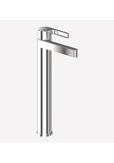 İtalyan Webert -do Re Mi Yüksek Lavabo Bataryası Krom Sifon Kumandalı