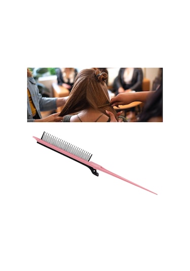 Suntek Kuaförlük Için Kuyruk Tarağı Alay Boyama Pembe