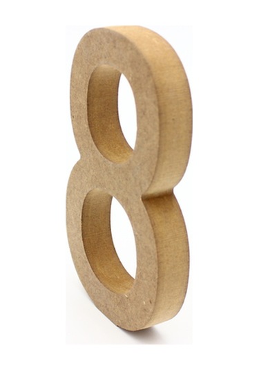 Na Neşeli Ahşap 15 Cm 18mm Dik Durabilen 8 Rakamı.ahşap Sayı Söz Nişan Doğum Günü Tabela Duvar Yazısı Duvar Süsü Model 15cm18mm8rakamı