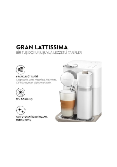 Nespresso F541 Gran Lattissima Kahve Makinesi