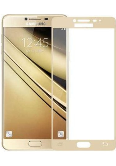 Galaxy A7 2016 Ekranı Tam Kaplayan Cam Koruyucu