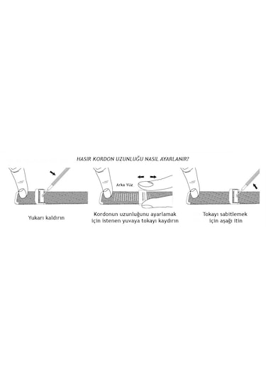 Saatse 18mm Siyah Hasır Paslanmaz Çelik Saat Kordonu Chr412