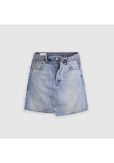 Levis Deconstructed Edge Mavi Kadın Etek 005q4-0000 Mavi