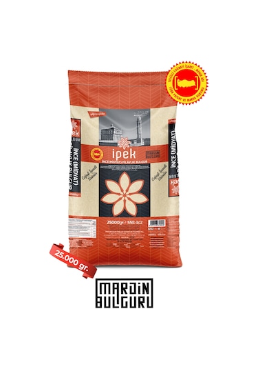 İnce Midyat Pilavlık Bulgur 25 KG