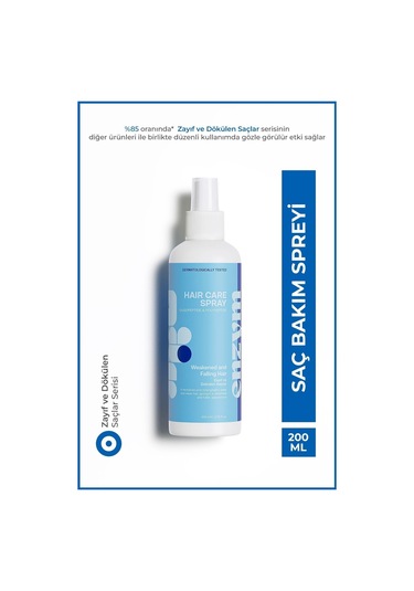 Enzym Cosmetics Zayıf Ve Dökülen Saçlara Özel Saç Bakım Spreyi 200 ML